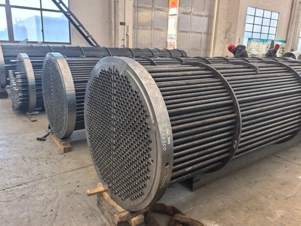 Scambiatori di calore a fascio tubiero – impianto industriale